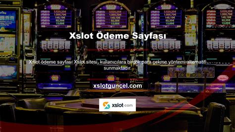 Xslot Giriş Sayfası